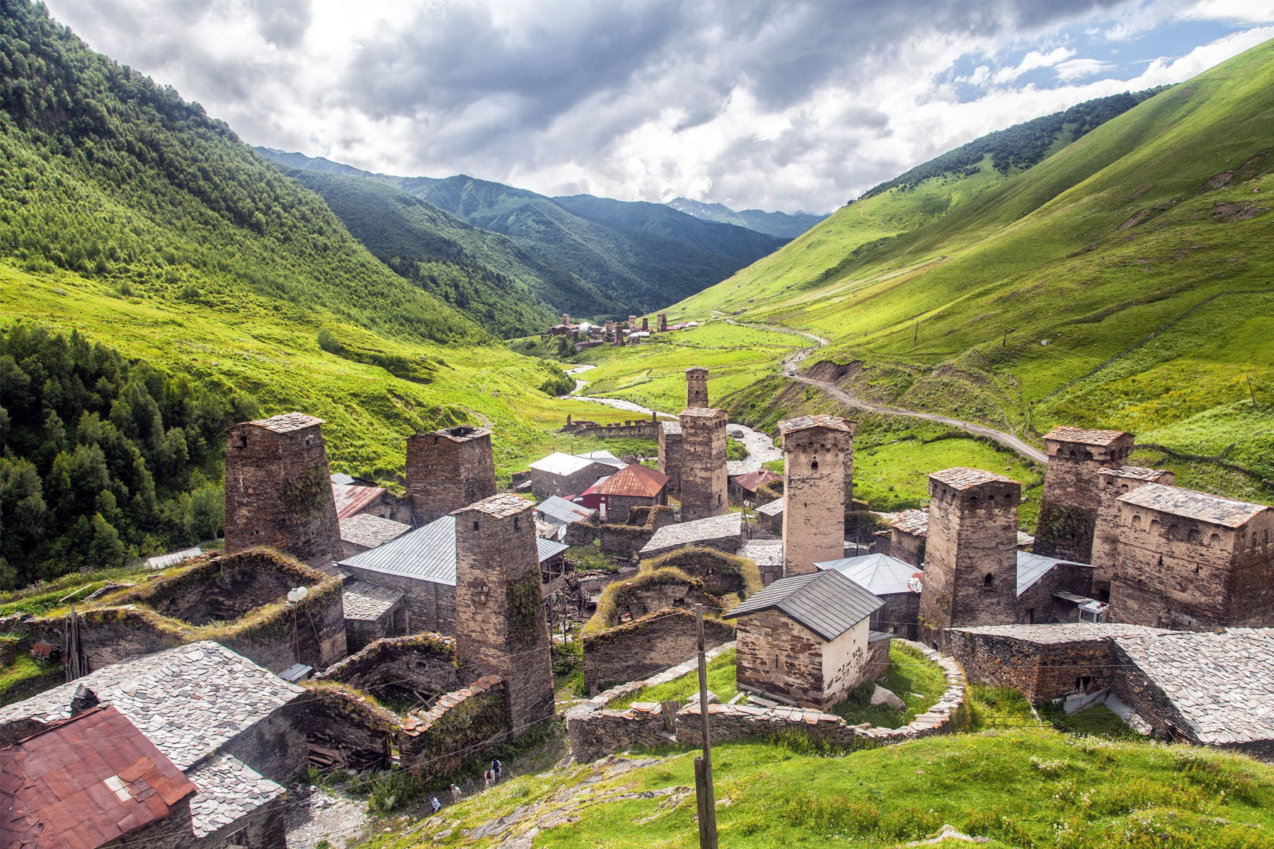 Сванские башни Грузия